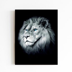 Quadro em Lona Leão