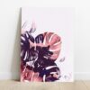 Quadro em Lona Borda Infinita Floral