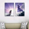 Kit com 2 Quadros em Lona Games