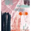 Kit com 3 Quadros Arte Abstrata em Lona