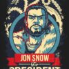 Quadro em Lona Jon Snow Presidente