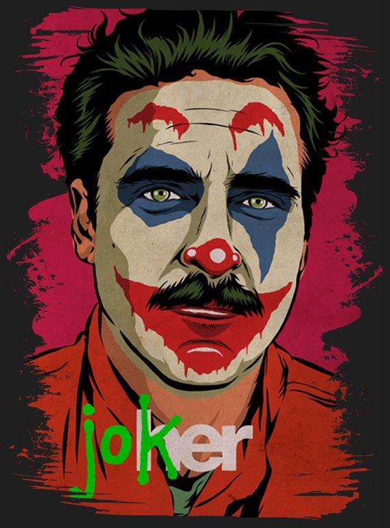 Quadro em Lona Joker