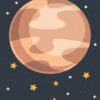 114 Kit com 4 Quadros em Lona Infantil Dinossauro Astronauta