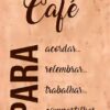 12 Kit com 3 Quadros em Lona Cantinho do Café