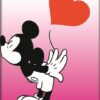 12 Kit com 2 Quadros em Lona Infantil Mickey & Minnie