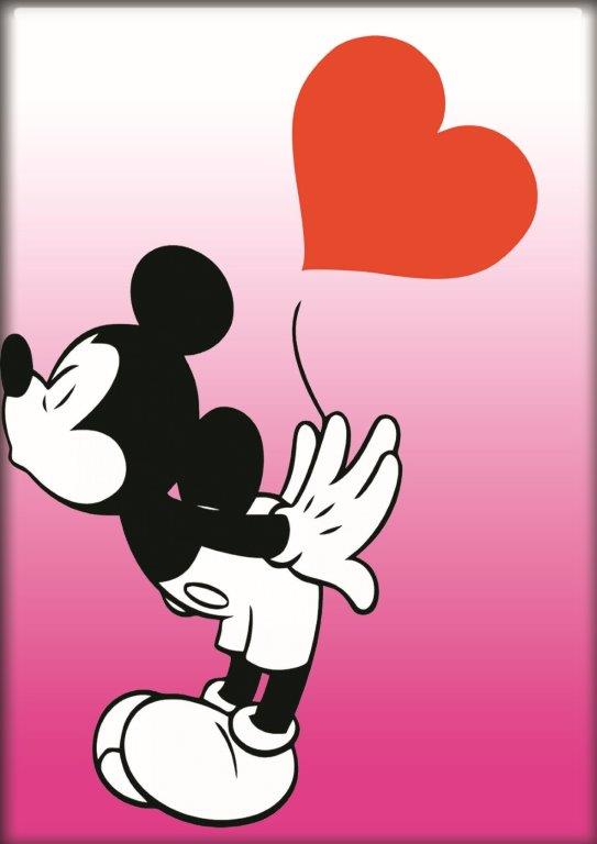 12 Kit com 2 Quadros em Lona Infantil Mickey & Minnie