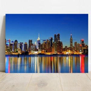 Quadro Borda Infinita Manhattan