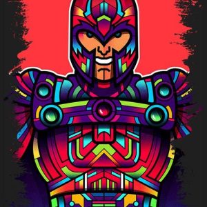 Quadro em Lona Magneto Vitral