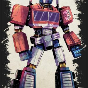 Quadro em Lona Optmus Prime