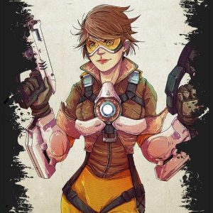 Quadro em Lona Overwatch