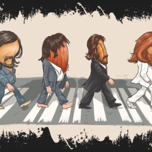 16 Quadro em Lona Beatles