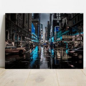 Quadro Borda Infinita Times Square