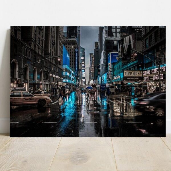 16 Quadro Borda Infinita Times Square