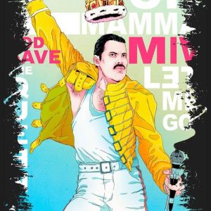 Quadro em Lona Queen