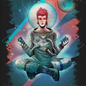 17 Quadro em Lona Bowie