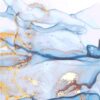 Kit com 3 Quadros Arte Abstrata em Lona