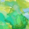 Kit com 3 Quadros Arte Abstrata em Lona