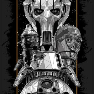 Quadro em Lona Star Wars
