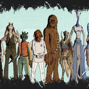 Quadro em Lona Star Wars