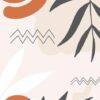 Kit com 3 Quadros Arte Abstrata em Lona