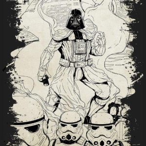 Quadro em Lona Storm Troopers