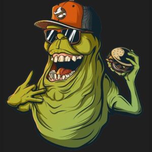 19 Quadro em Lona Geléia Caça Fantasmas