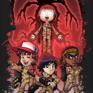 Quadro em Lona Stranger Things