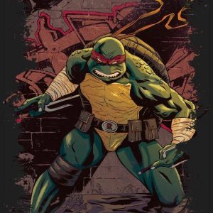 Quadro em Lona Tartarugas Ninja
