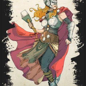 Quadro em Lona Thor Feme