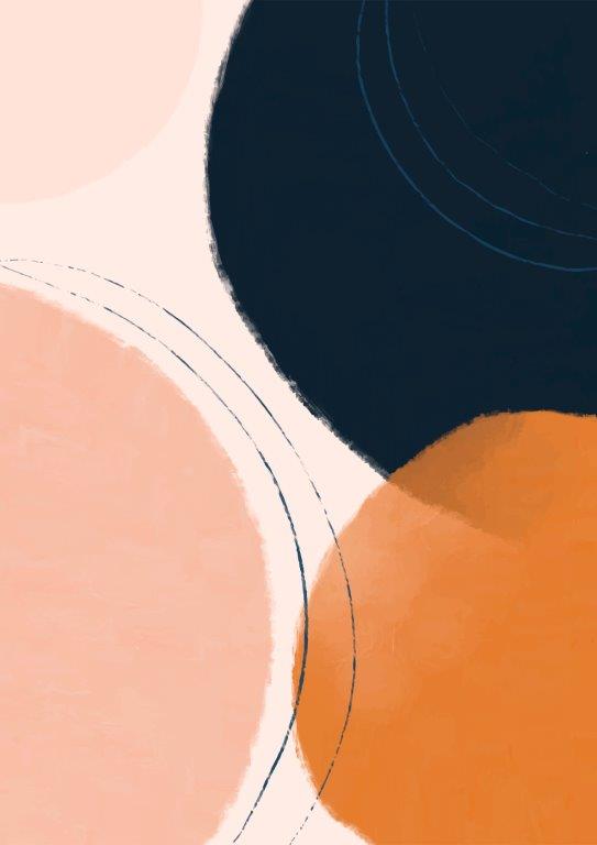 2013 Kit com 3 Quadros Arte Abstrata em Lona