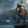 Kit com 2 Quadros em Lona God Of War
