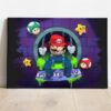 215 Quadro em Lona Spiderman Art