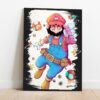 216 Quadro em Lona Spiderman Hang