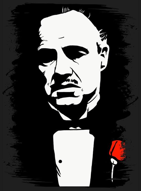 22 Quadro em Lona The God Father