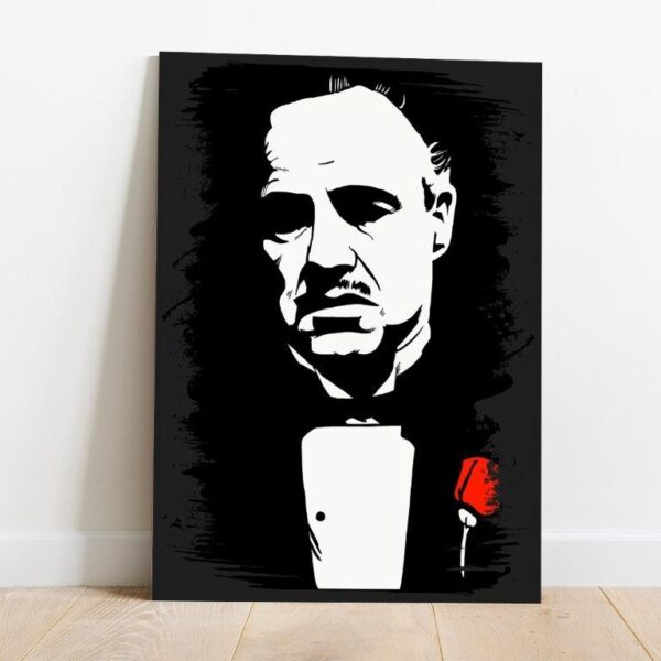 22 Quadro em Lona The God Father