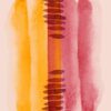 Kit com 3 Quadros Arte Abstrata em Lona