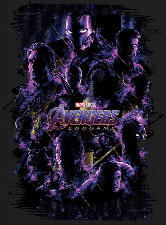 234 Quadro em Lona Vingadores