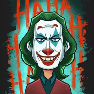 24 Quadro em Lona Coringa Fenix