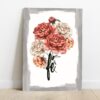 Quadro em Lona Borda Infinita Floral Fé