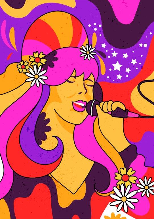 Kit com 3 Quadros em Lona Borda Infinita Arte Singer