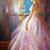 311 Kit com 3 Quadros em Lona Borda Infinita Arte Ballet