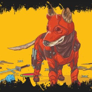 42 Quadro em Lona Demolidor Dog