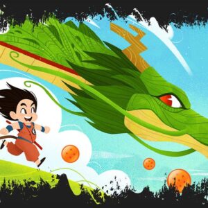 49 Quadro em Lona Dragon Ball