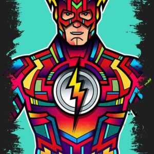 52 Quadro em Lona Flash Vitral