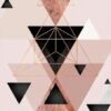 541 Kit com 3 Quadros Arte Abstrata em Lona