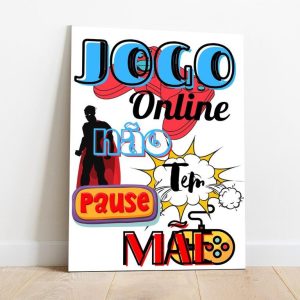 Quadro em Lona Game Online