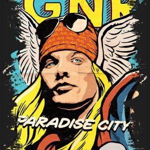 Quadro em Lona Guns Thor