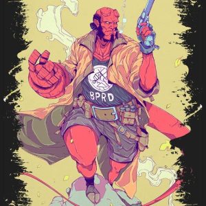 Quadro em Lona HellBoy
