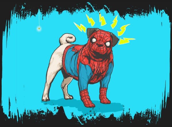 Quadro em Lona Cão Aranha
