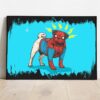 Quadro em Lona Cão Aranha